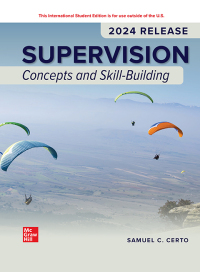 Imagen de portada: Supervision: Concepts and Skill-Building: 2024 Release ISE 12th edition 9781266579271