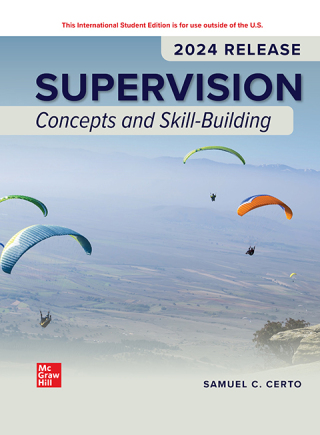 Cover image: Supervision: Concepts and Skill-Building: 2024 Release ISE 12th edition 9781266579271