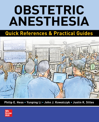 Titelbild: Obstetric Anesthesia: Quick References & Practical Guides 1st edition 9781264671465