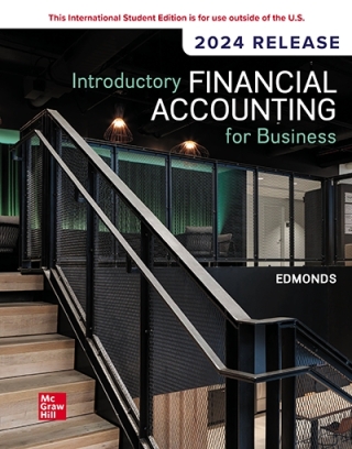 Cover image: Introductory Financial Accounting for Business: 2024 Release ISE 3rd edition 9781266207839