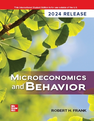 Cover image: Microeconomics and Behavior: 2024 Release ISE 11th edition 9781264742011