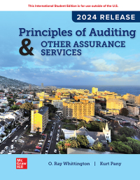 Cover image: Principles of Auditing & Other Assurance Services: 2024 Release ISE 23rd edition 9781264736027
