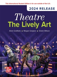 Cover image: Theatre: The Lively Art: 2024 Release ISE 12th edition 9781264738441