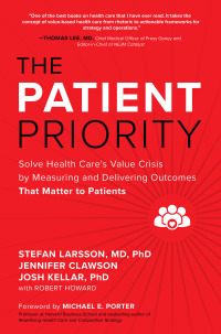 Cover image: The Patient Priority 1st edition 9781264741625
