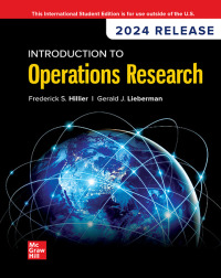 表紙画像: Introduction to Operations Research: 2024 Release ISE 12th edition 9781264757008