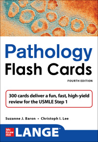 Cover image: LANGE Pathology Flash Cards 4th edition 9781264777211