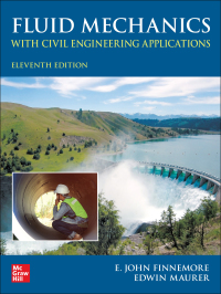 Imagen de portada: Fluid Mechanics with Civil Engineering Applications 11th edition 9781264787296