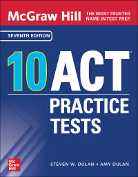 Omslagafbeelding: McGraw Hill 10 ACT Practice Tests 7th edition 9781264792092