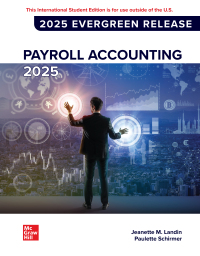 Cover image: Payroll Accounting: 2025 Release ISE 11th edition 9781264846436