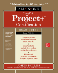Cover image: CompTIA Project  Certification All-in-One Exam Guide (Exam PK0-005) 1st edition 9781264851317