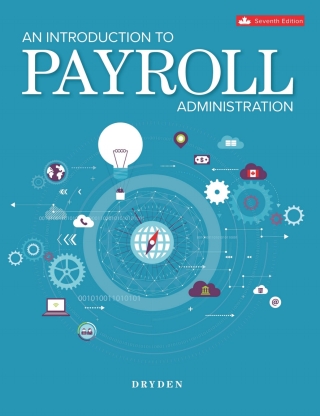 Cover image: An Introduction To Payroll Administration (Canadian Edition) 7th edition 9781264861330