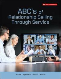 Cover image: (CANADIAN EDITION) ABC's Of Relationship Selling Through Service 8th edition 9781264862344