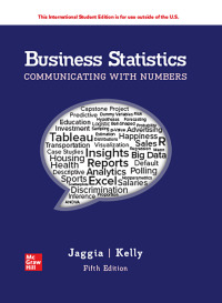 Cover image: Business Statistics ISE 5th edition 9781264890576