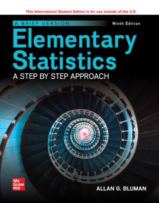Cover image: Elementary Statistics: A Brief Version ISE 9th edition 9781264893638