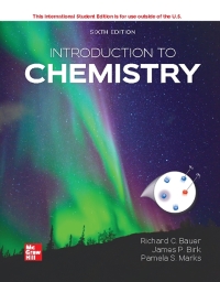 Cover image: Introduction to Chemistry ISE 6th edition 9781264897421