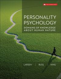 Cover image: Personality Psychology: Domains Of Knowledge About Human Nature 3rd edition 9781264869381