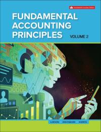 Cover image: Fundamental Accounting Principles Volume 2 17th edition 9781260881332