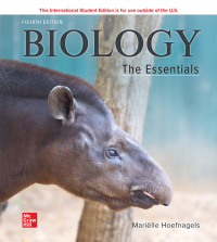 Cover image: Biology: The Essentials 4th edition 9781260597615