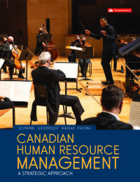 Cover image: Canadian Human Resource Management 13th edition 9781260881431