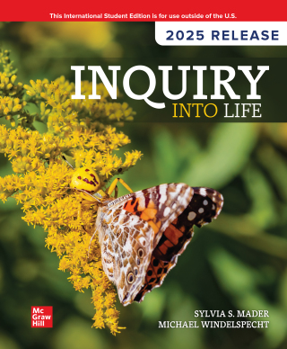 Cover image: Inquiry into Life: 2025 Release ISE 18th edition 9781265040321