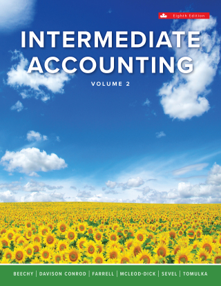 Cover image: Intermediate Accounting Volume 2 8th edition 9781260881240