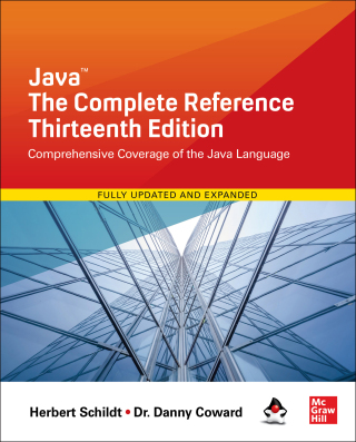 Cover image: Java: The Complete Reference 13th edition 9781265058432