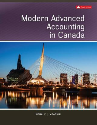Cover image: Modern Advanced Accounting In Canada 10th edition 9781260881295