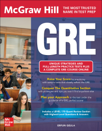 Cover image: McGraw Hill GRE 9th edition 9781265118501