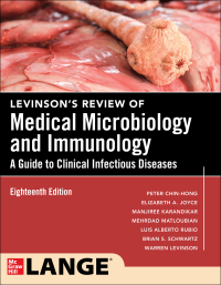 Cover image: Levinson's Review of Medical Microbiology and Immunology: A Guide to Clinical Infectious Disease 18th edition 9781265126001