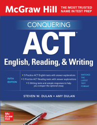 Imagen de portada: McGraw Hill Conquering ACT English, Reading, and Writing, Fifth Edition 5th edition 9781265141417