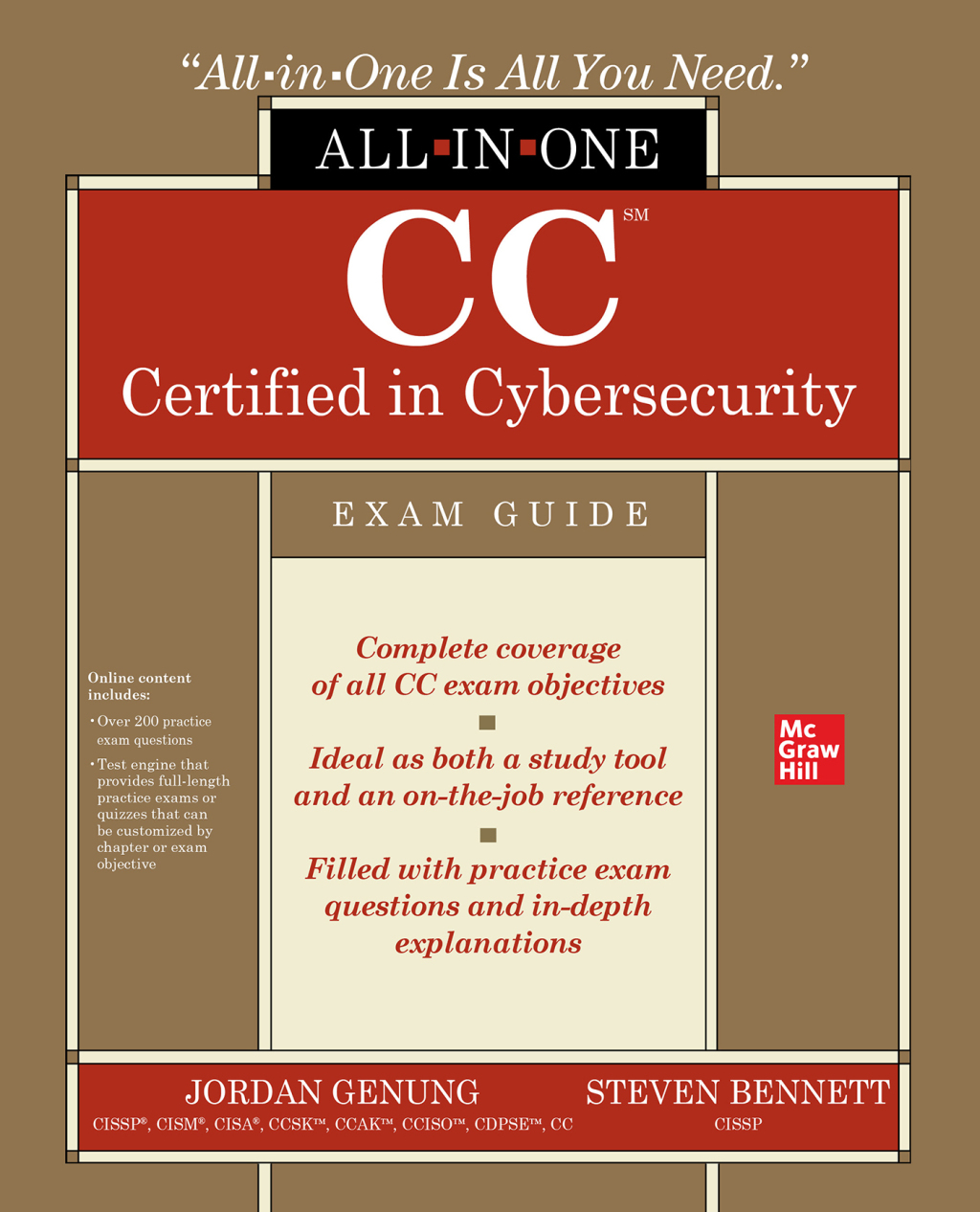CC Certified in Cybersecurity All-in-One Exam Guide 1st Edition