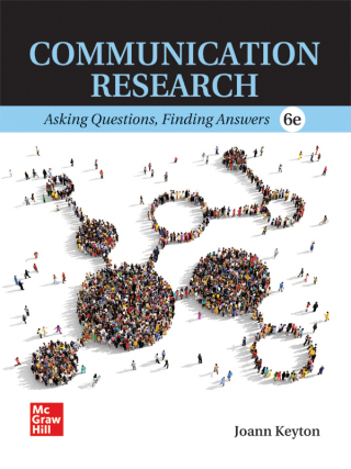 Cover image: Communication Research: Asking Questions Finding Answers 6th edition 9781266143724