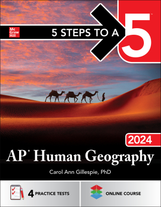 Cover image: 5 Steps to a 5: AP Human Geography 2024 1st edition 9781265276157
