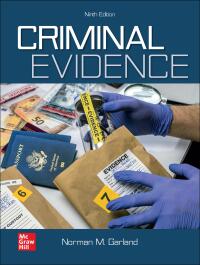 Cover image: Criminal Evidence 9th edition 9781264296804