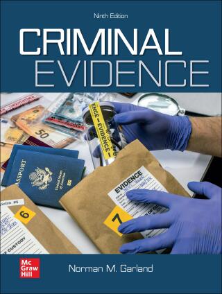 Cover image: Criminal Evidence 9th edition 9781264296804