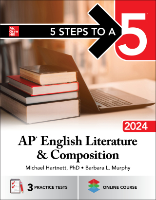Cover image: 5 Steps to a 5: AP English Literature and Composition 2024 1st edition 9781265299347