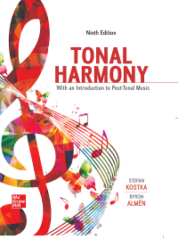 Cover image: Tonal Harmony 9th edition 9781264094752