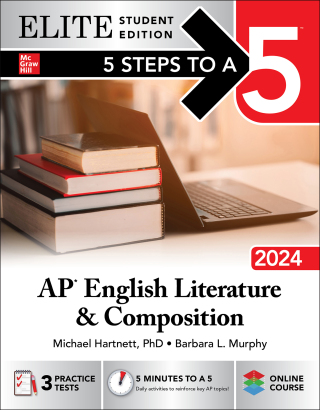 Imagen de portada: 5 Steps to a 5: AP English Literature and Composition 2024 Elite Student Edition 1st edition 9781265307639