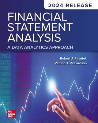 Cover image: Financial Statement Analysis: A Data Analytics Approach, 2024 Release 9781265332488