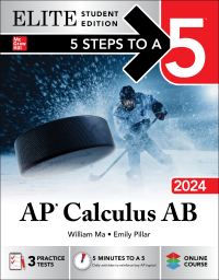 Imagen de portada: 5 Steps to a 5: AP Calculus AB 2024 Elite Student Edition 1st edition 9781265352844