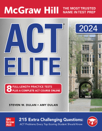 Cover image: McGraw Hill ACT Elite 2024 1st edition 9781265364649