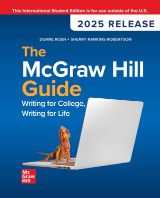 Cover image: for The McGraw-Hill Guide: Writing for College Writing for Life: 2025 Release ISE 6th edition 9781265214944
