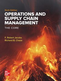 Cover image: Operations and Supply Chain Management: The Core 6th edition 9781264098378