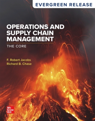 Cover image: Operations and Supply Chain Management: The Core 6th edition 9781264098378