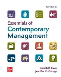 Cover image: Essentials of Contemporary Management 10th edition 9781264124343