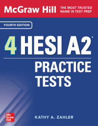Omslagafbeelding: McGraw-Hill 4 HESI A2 Practice Tests, Fourth Edition 4th edition 9781265535391