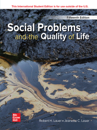 Cover image: ISE Social Problems and the Quality of Life 15th edition 9781265225285