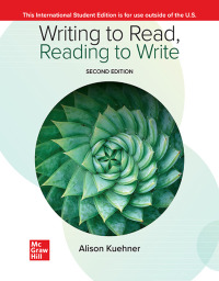 Cover image: Writing to Read, Reading to Write 2nd edition 9781265231248