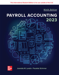 表紙画像: ISE eBook Online Access for Payroll Accounting 2023 9th edition 9781265111052