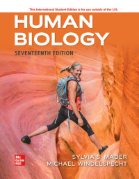 Cover image: Human Biology ISE 17th edition 9781265580131